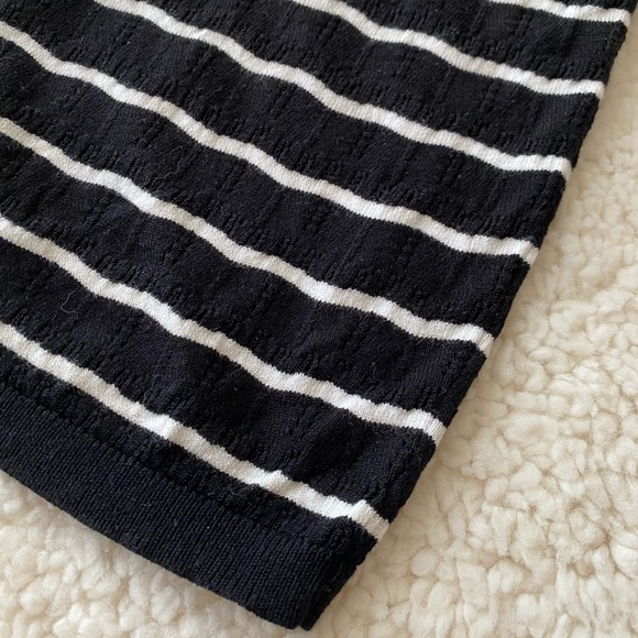 LOFT - striped knit top - Picture 4 of 6